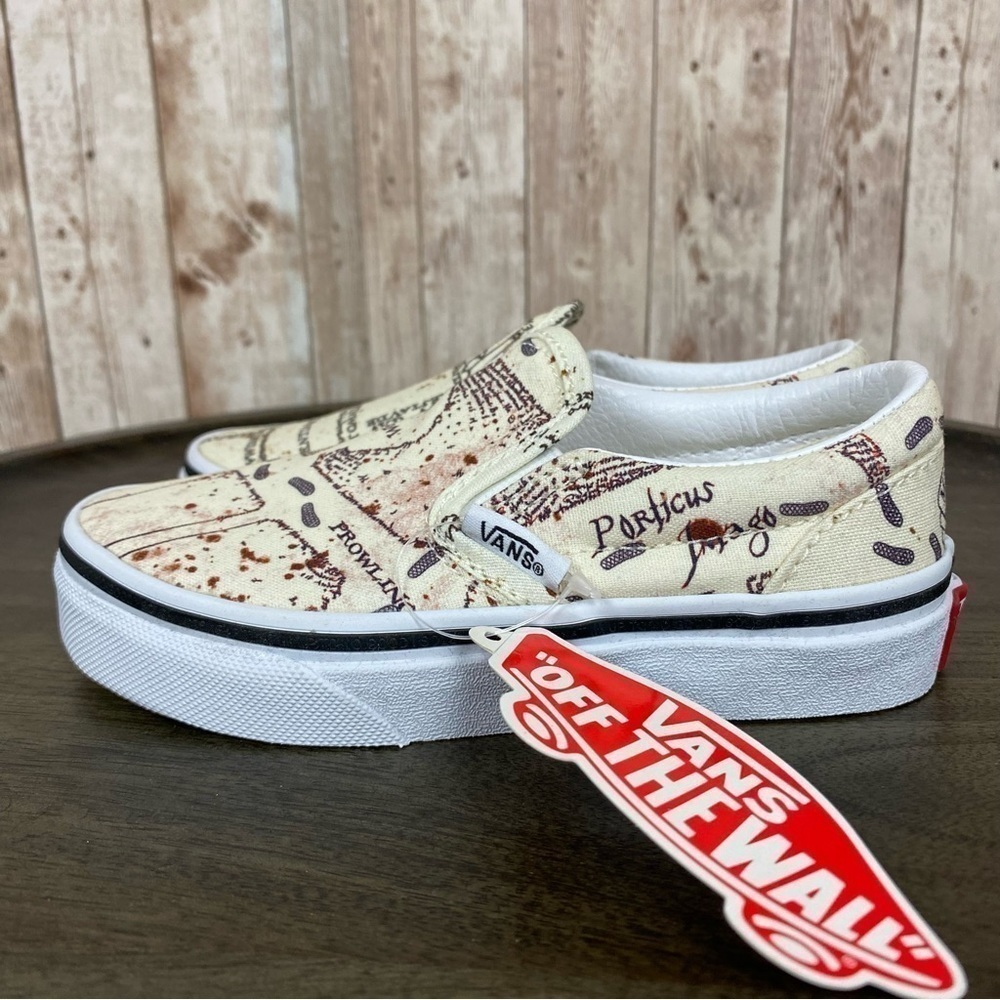 Vans‎ x Harry Potter Classic Slip On Size 10.5 Kids - Picture 5 of 10